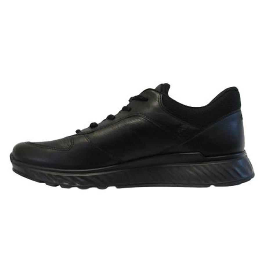 Mens Shoes Ecco | Ecco Men'S Gortex Trainers - 835304 - Black — Shoeskade